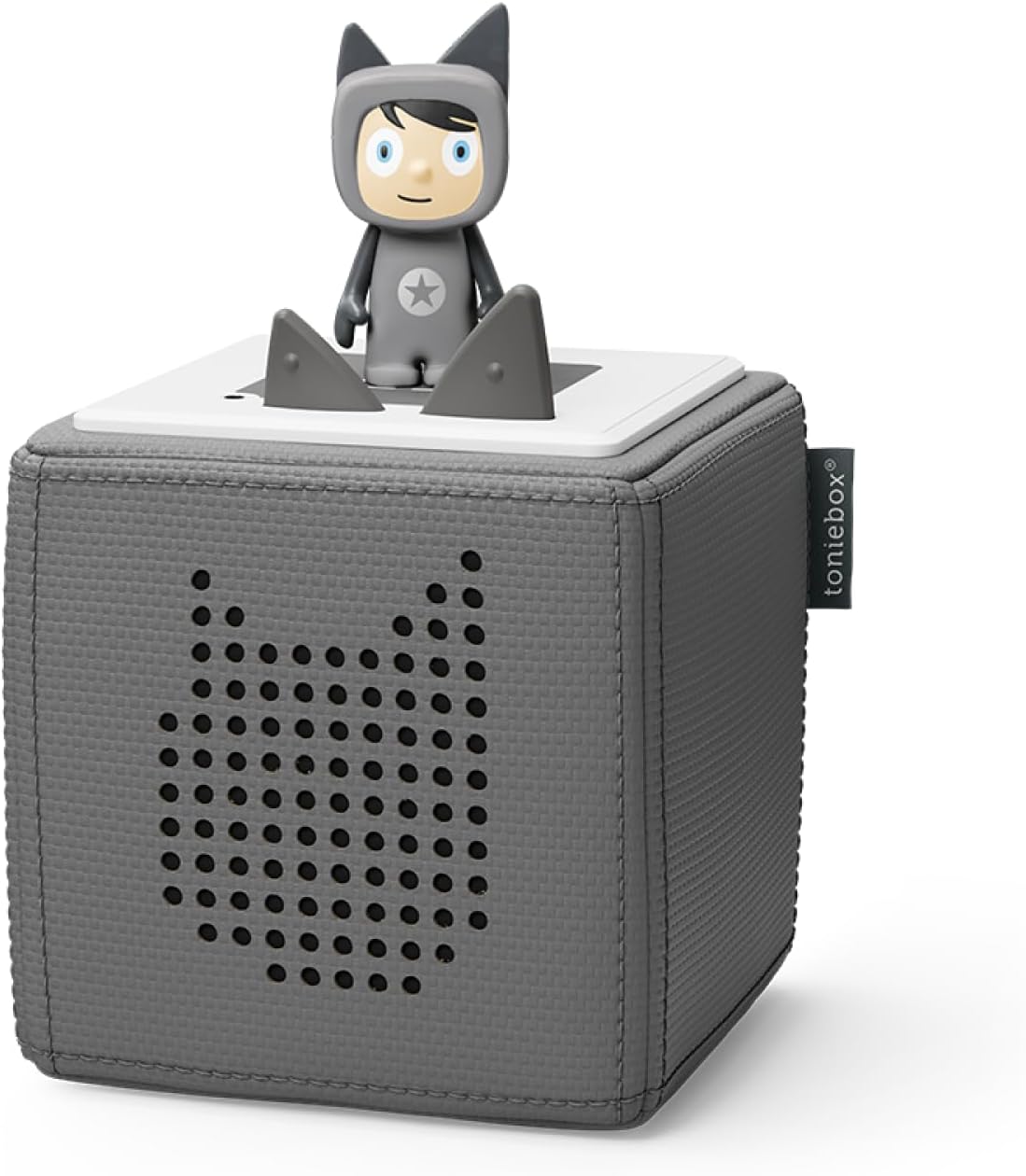 tonies® Toniebox – dječiji audio uređaj sa Kreativ-Tonie figuricom, antracit