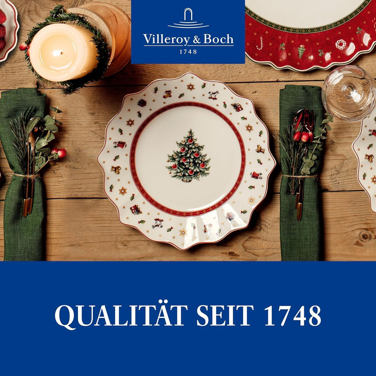 Villeroy & Boch Toy’s Delight Santa – 6-dijelni set posuđa za doručak