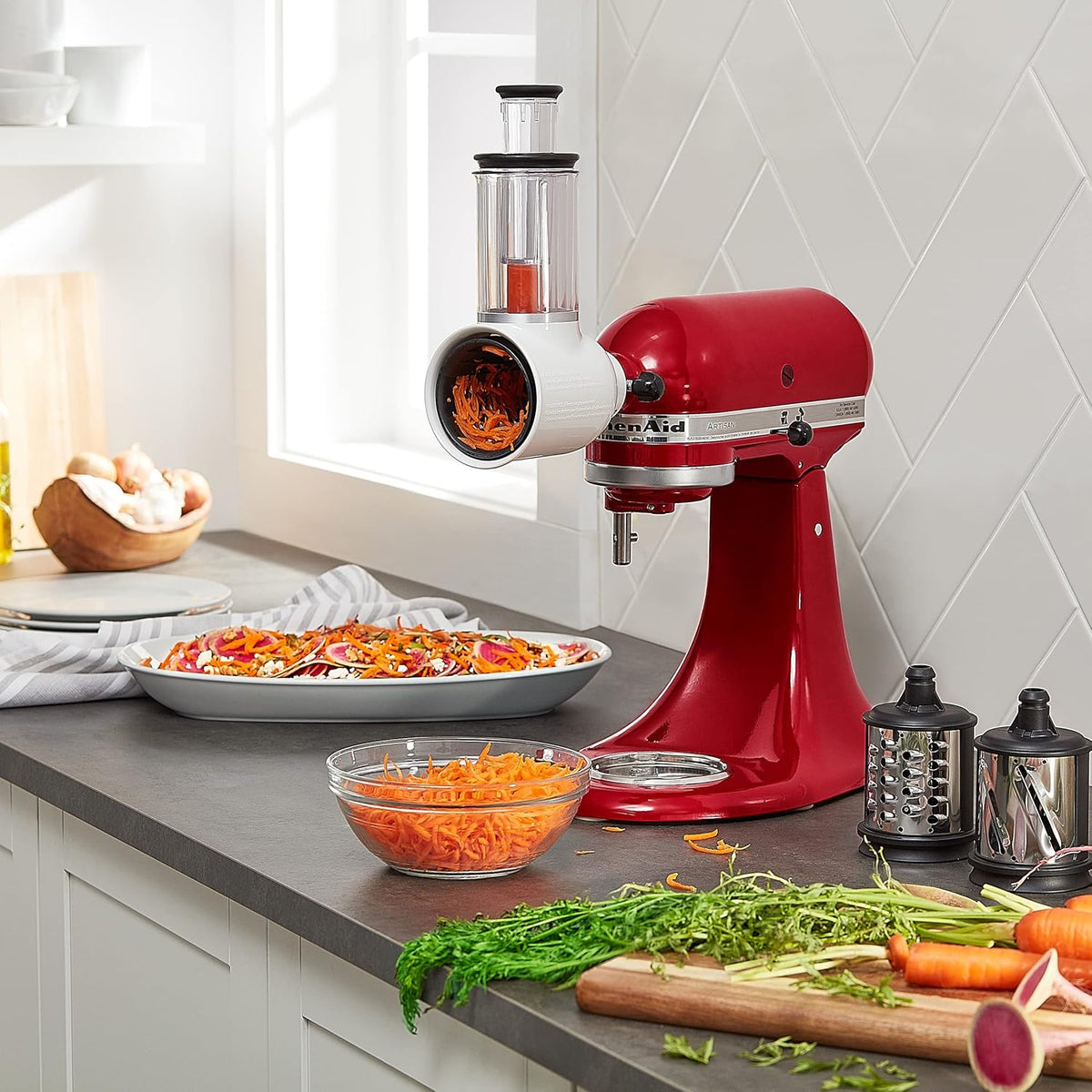 KitchenAid Fresh Prep dodatak za rezanje i ribanje (5KSMVSA)