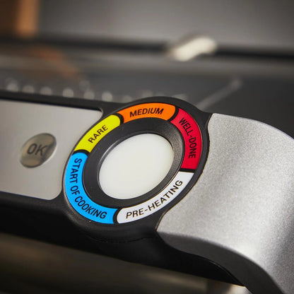 Tefal Optigrill+ XL GC727D10, crni, nehrđajući čelik, metal, pravokutni, tipke, 800 cm², 400 x 200 mm