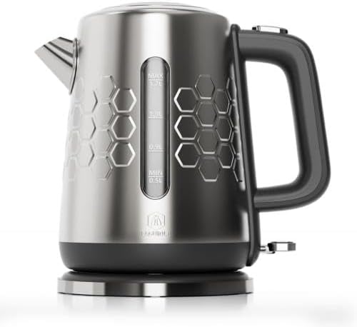Električno kuhalo za vodu od nehrđajućeg čelika – 1,7 l