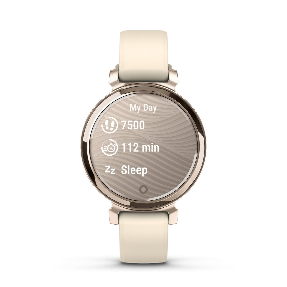 Garmin Lily 2 – pametni sat, krem-zlatna boja s Coconut silikonskom narukvicom