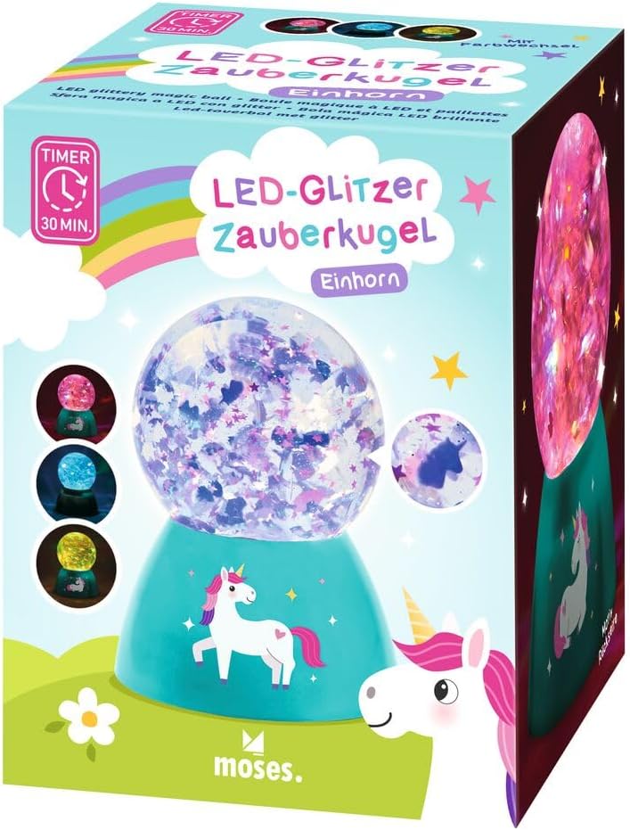LED Glitter Magic Globe Unicorn (Magična snježna kugla sa jednoroogom)
