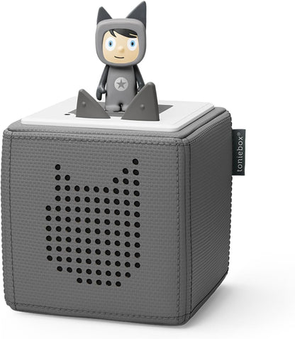 tonies® Toniebox – dječiji audio uređaj sa Kreativ-Tonie figuricom, antracit