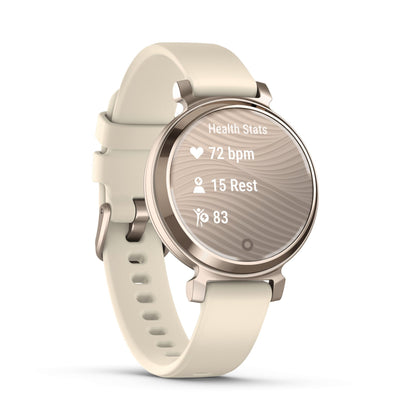 Garmin Lily 2 – pametni sat, krem-zlatna boja s Coconut silikonskom narukvicom