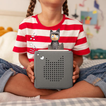 tonies® Toniebox – dječiji audio uređaj sa Kreativ-Tonie figuricom, antracit