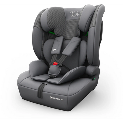 Kinderkraft COMFORT UP 2 PLUS i-Size – dječije autosjedalo 76–150 cm, sivo
