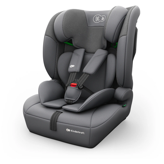 Kinderkraft COMFORT UP 2 PLUS i-Size – dječije autosjedalo 76–150 cm, sivo