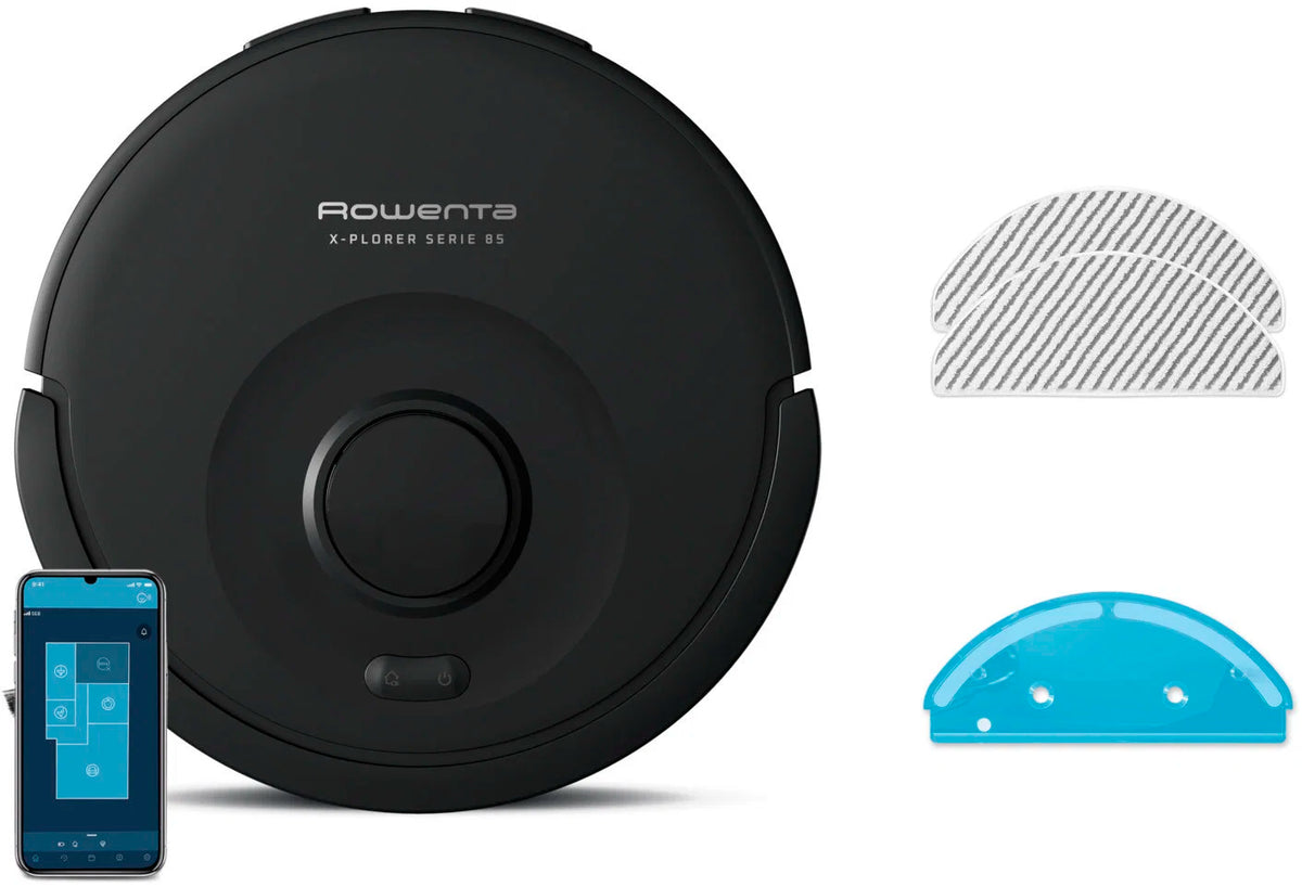 Rowenta X-PLORER Serie 85 RR87C5WH – robotski usisivač 2-u-1 sa funkcijom brisanja