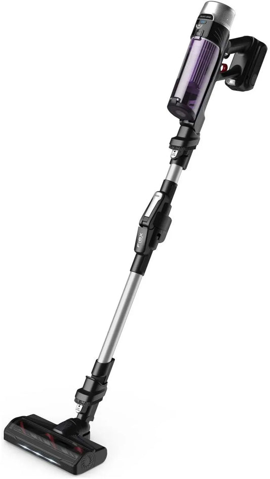 Rowenta X-Force Flex 9.60 – bežični štapni i ručni usisivač, crno-ljubičasti