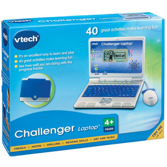 VTech Power Laptop – Dječiji edukativni kompjuter (Plavi)