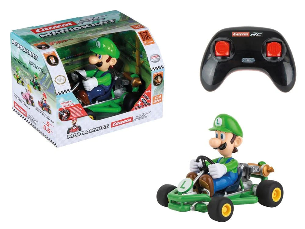 Carrera RC 370181067 2,4 GHz Mario Kart(TM) Mach 8 Luigi, višebojni